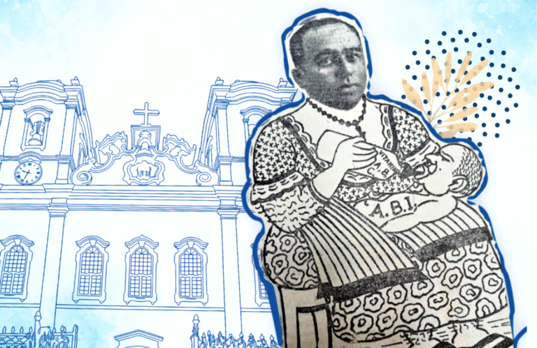 Festa do Bonfim e dois foliões ilustres da ABI